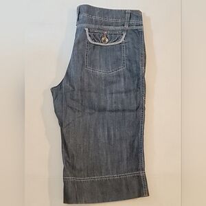 Hurley Denim Beach Surf Lightweight Shorts Women's Size 8